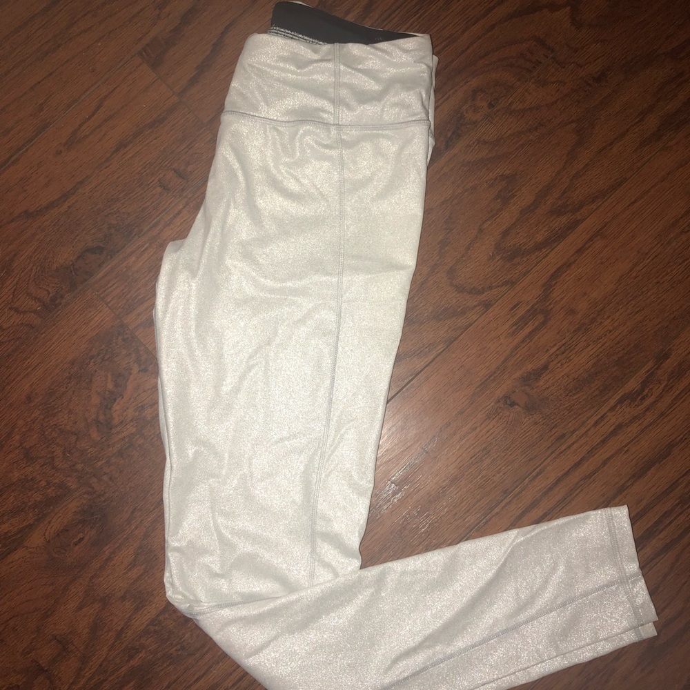 Victoria’s Secret Sport Leggings - White glitter